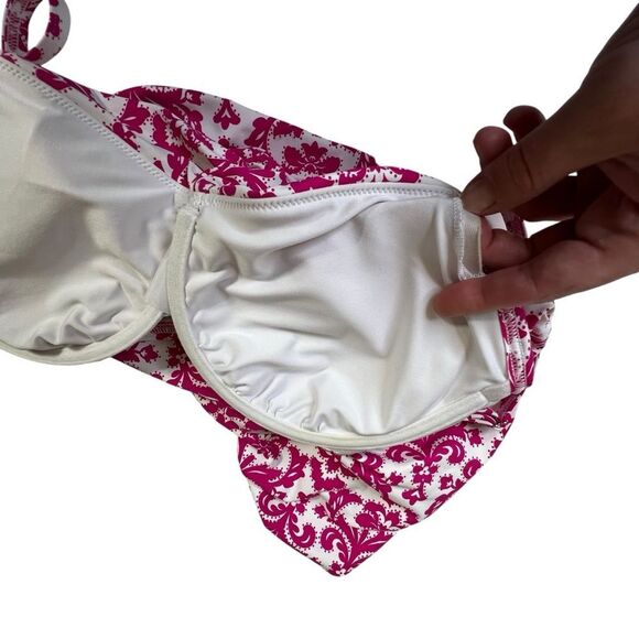 Lands' End  High Neck Underwire Tankini Size 14 underwire - Picture 11 of 11